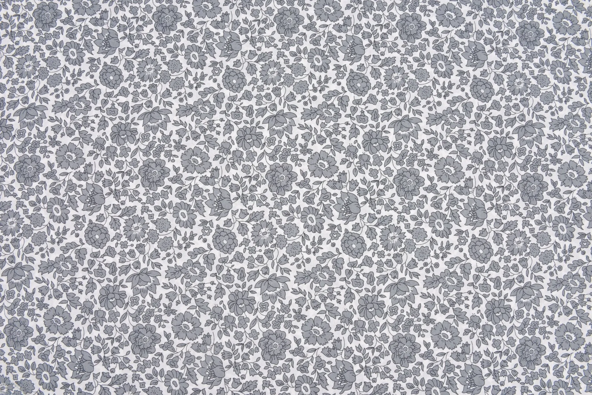 100% Cotton Loom Line  Monochrome Blooms Fabric - 112
