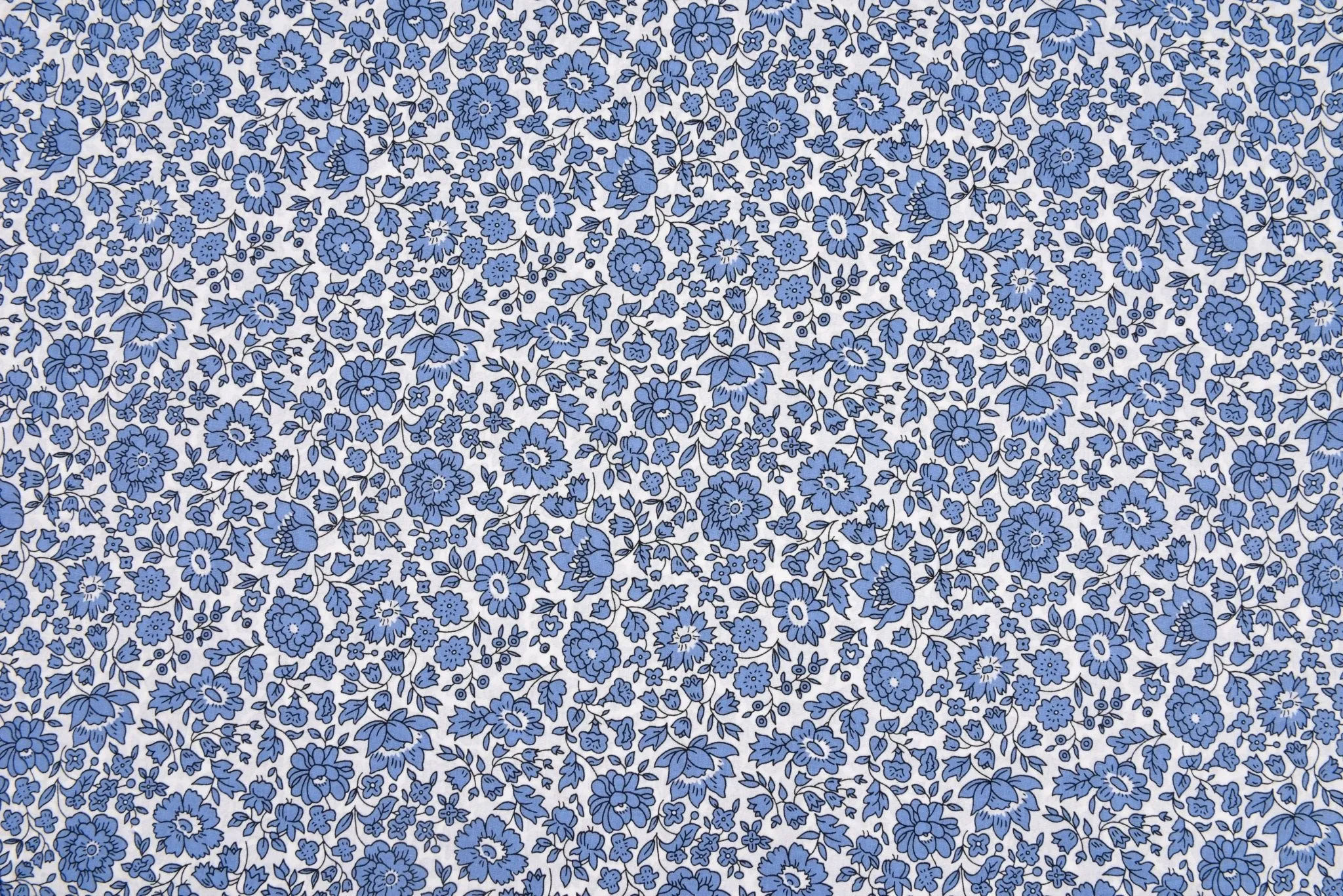 100% Cotton Loom Line  Monochrome Blooms Fabric - 112
