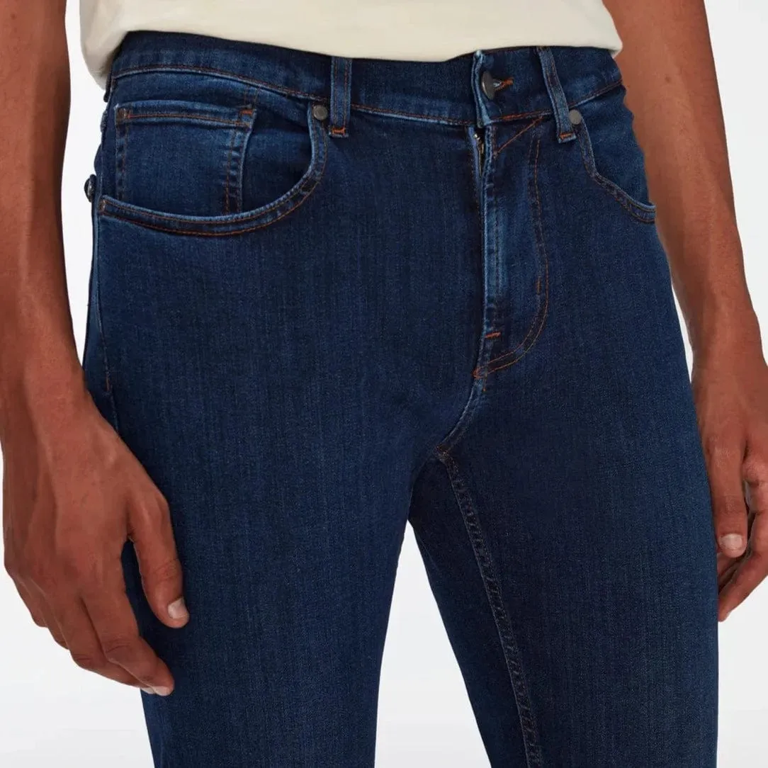 7 for all Mankind Slimmy Tapered Luxe Jeans Roar Mid Blue