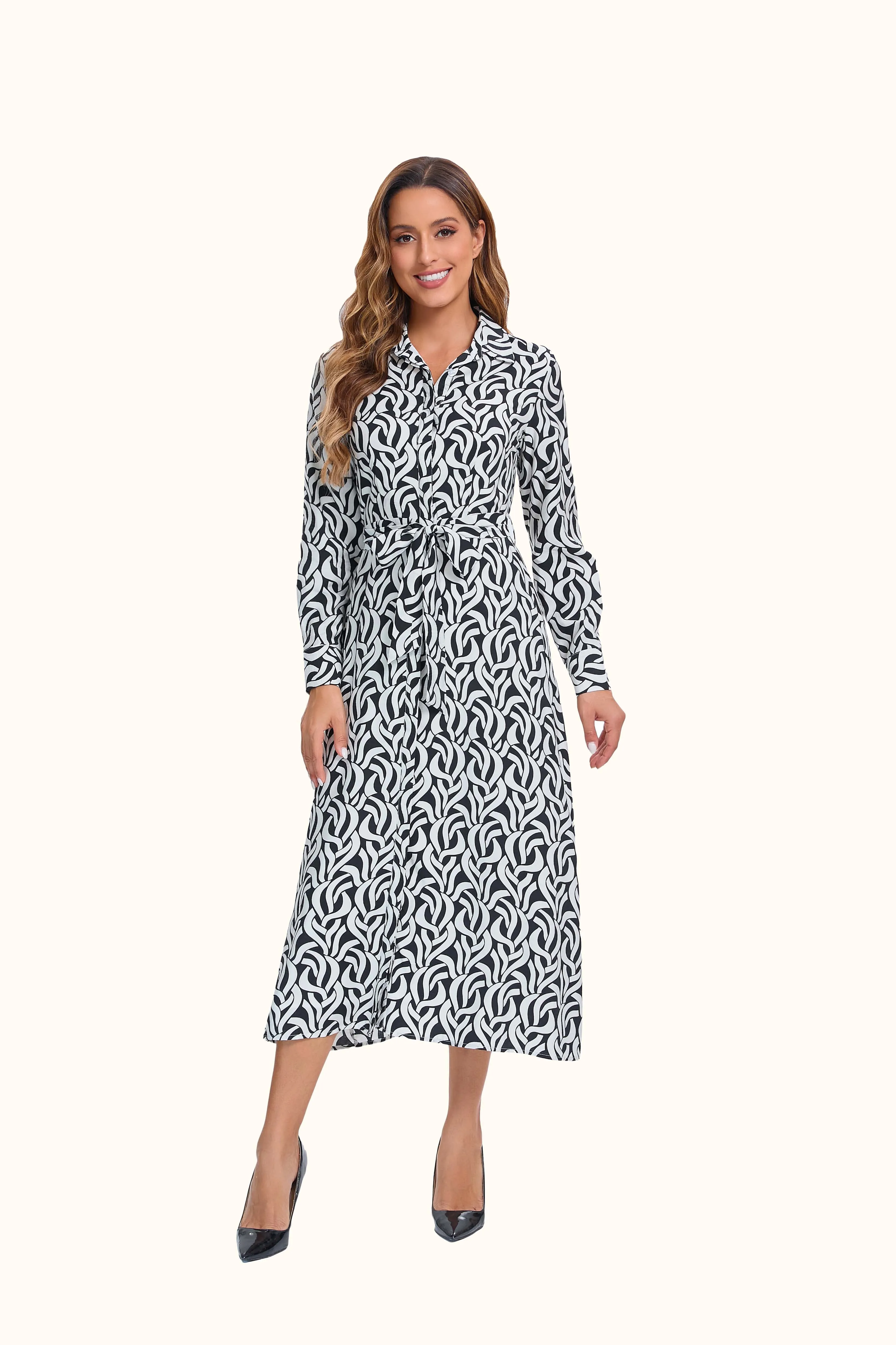 Black and White Mystic Dress