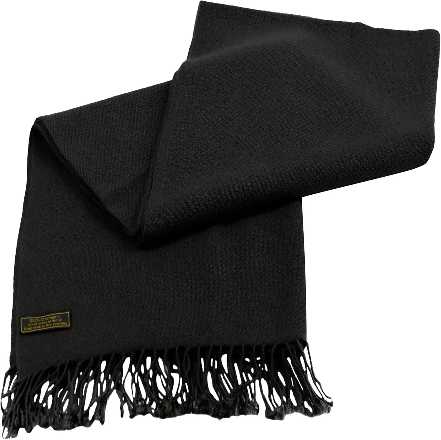 CJ Apparel 100% Cashmere Shawl Pashmina Scarf Wrap Stole Head Wrap Hand Made in Nepal New
