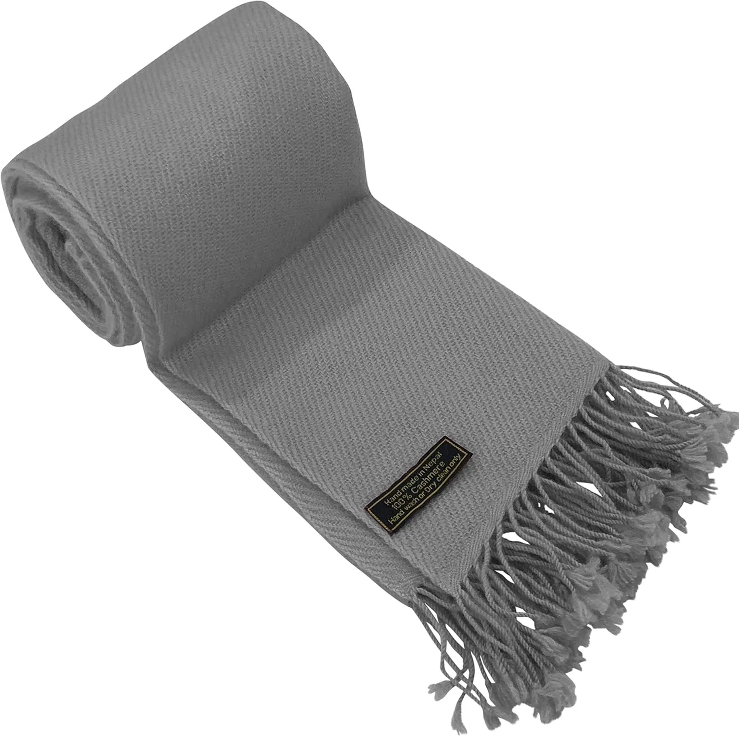 CJ Apparel 100% Cashmere Shawl Pashmina Scarf Wrap Stole Head Wrap Hand Made in Nepal New