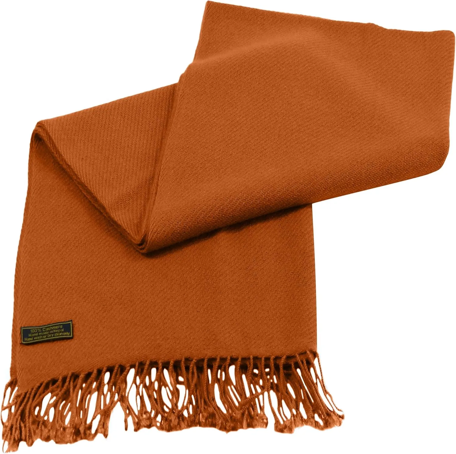 CJ Apparel 100% Cashmere Shawl Pashmina Scarf Wrap Stole Head Wrap Hand Made in Nepal New