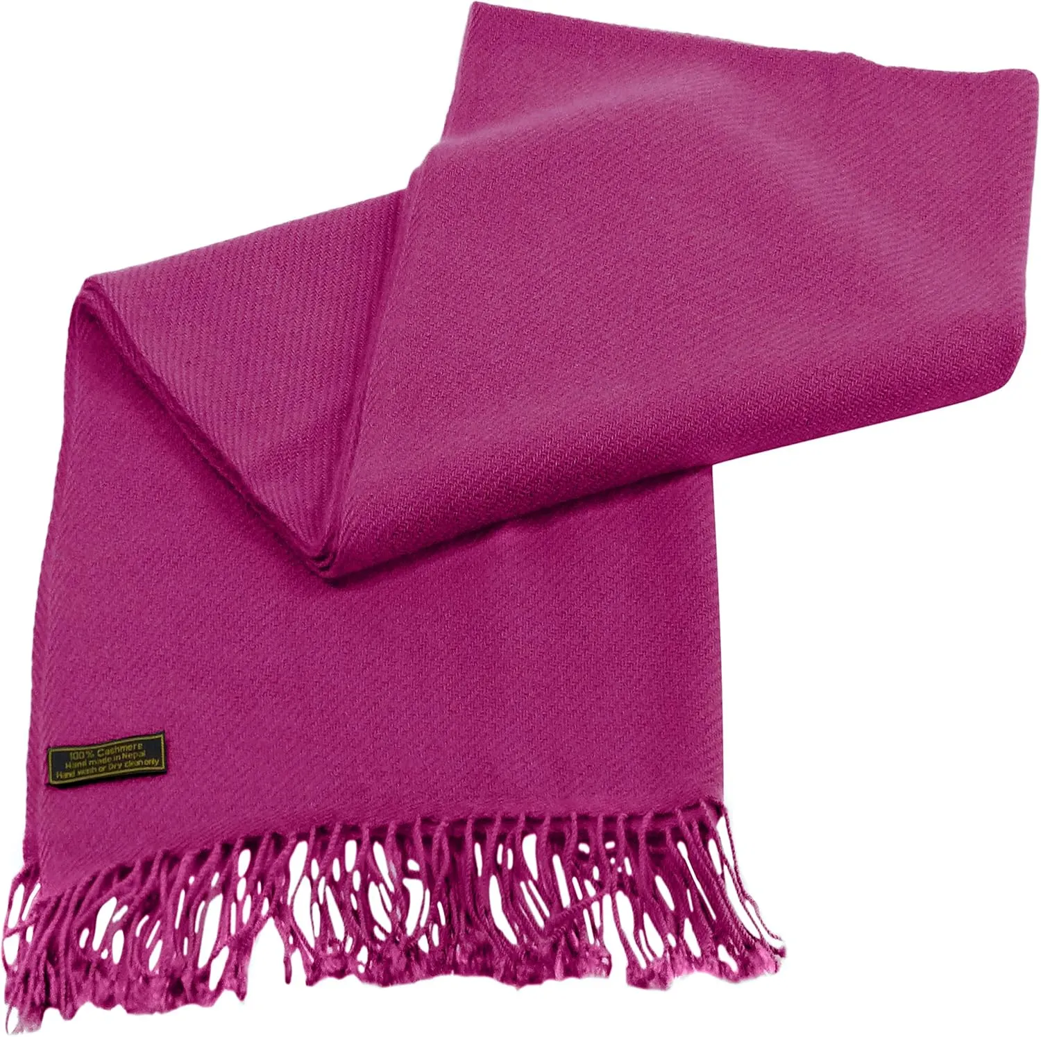 CJ Apparel 100% Cashmere Shawl Pashmina Scarf Wrap Stole Head Wrap Hand Made in Nepal New
