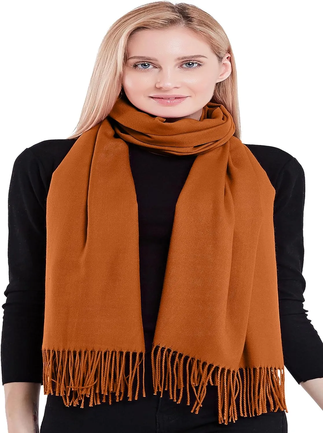 CJ Apparel 100% Cashmere Shawl Pashmina Scarf Wrap Stole Head Wrap Hand Made in Nepal New