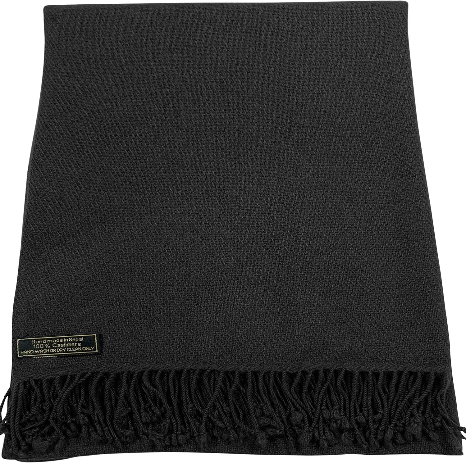CJ Apparel 100% Cashmere Shawl Pashmina Scarf Wrap Stole Head Wrap Hand Made in Nepal New
