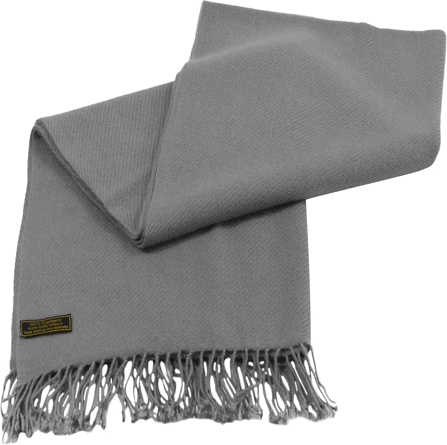 CJ Apparel 100% Cashmere Shawl Pashmina Scarf Wrap Stole Head Wrap Hand Made in Nepal New