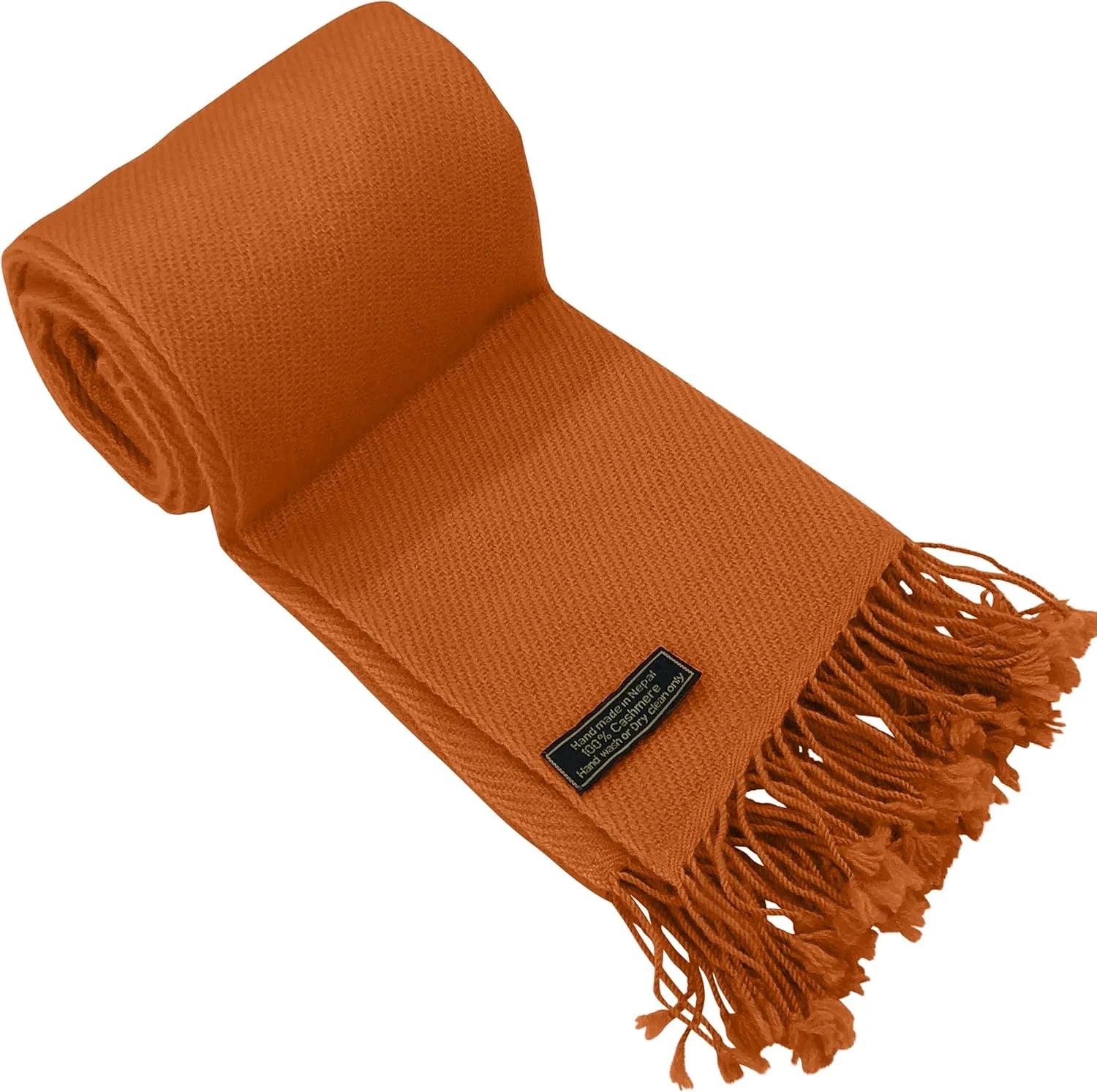 CJ Apparel 100% Cashmere Shawl Pashmina Scarf Wrap Stole Head Wrap Hand Made in Nepal New