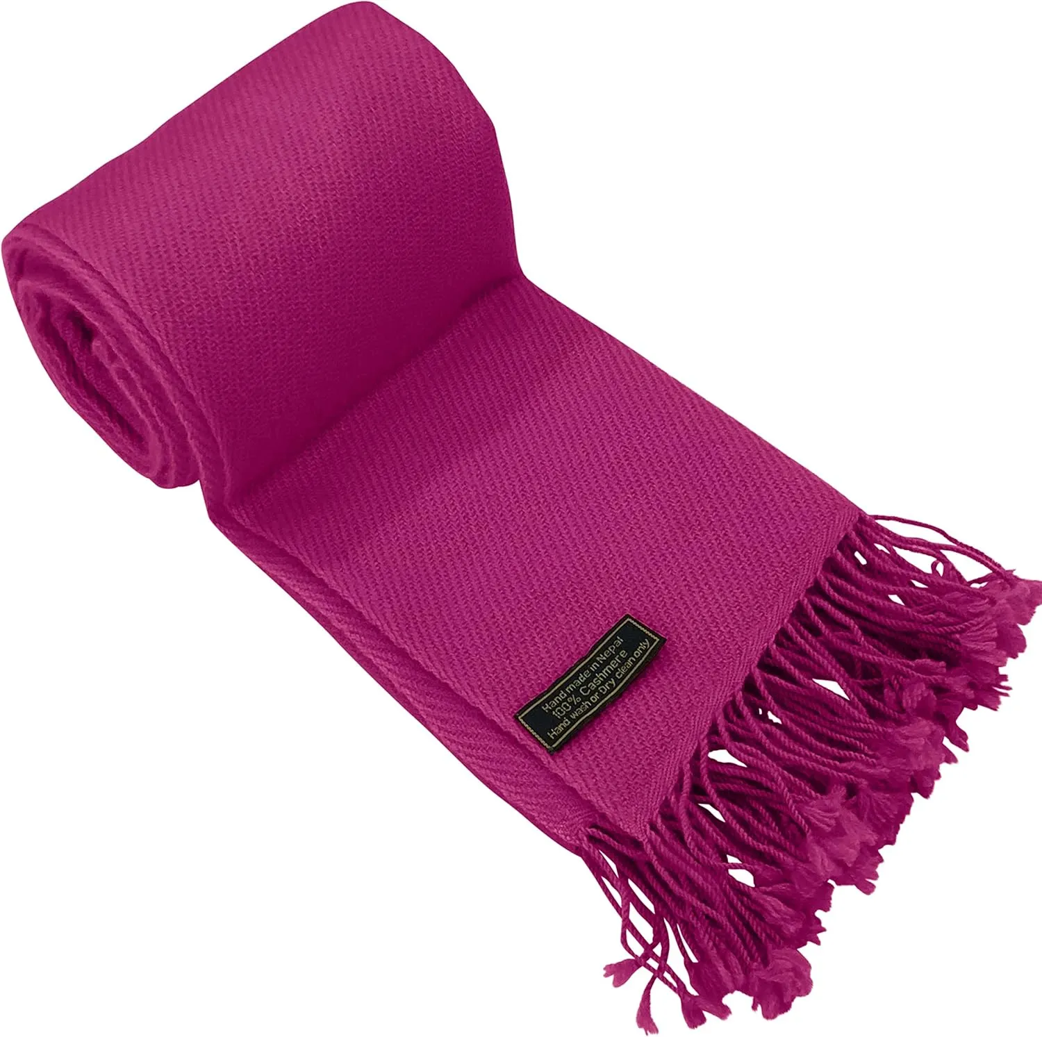 CJ Apparel 100% Cashmere Shawl Pashmina Scarf Wrap Stole Head Wrap Hand Made in Nepal New