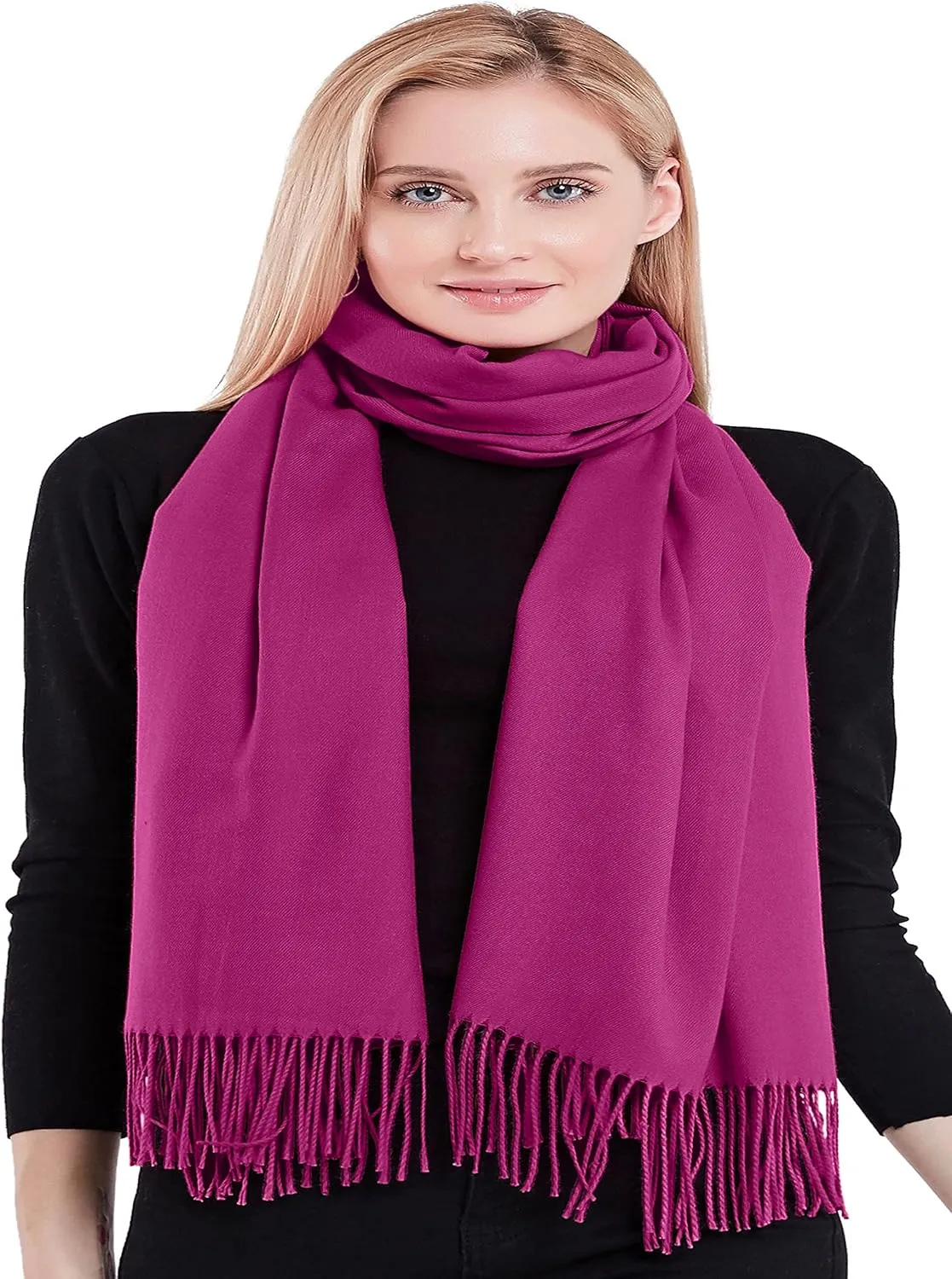 CJ Apparel 100% Cashmere Shawl Pashmina Scarf Wrap Stole Head Wrap Hand Made in Nepal New