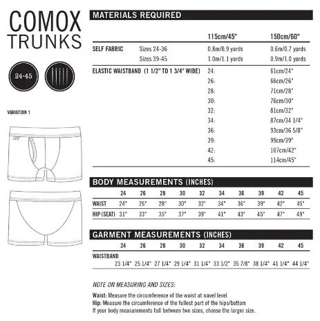 Comox Trunks