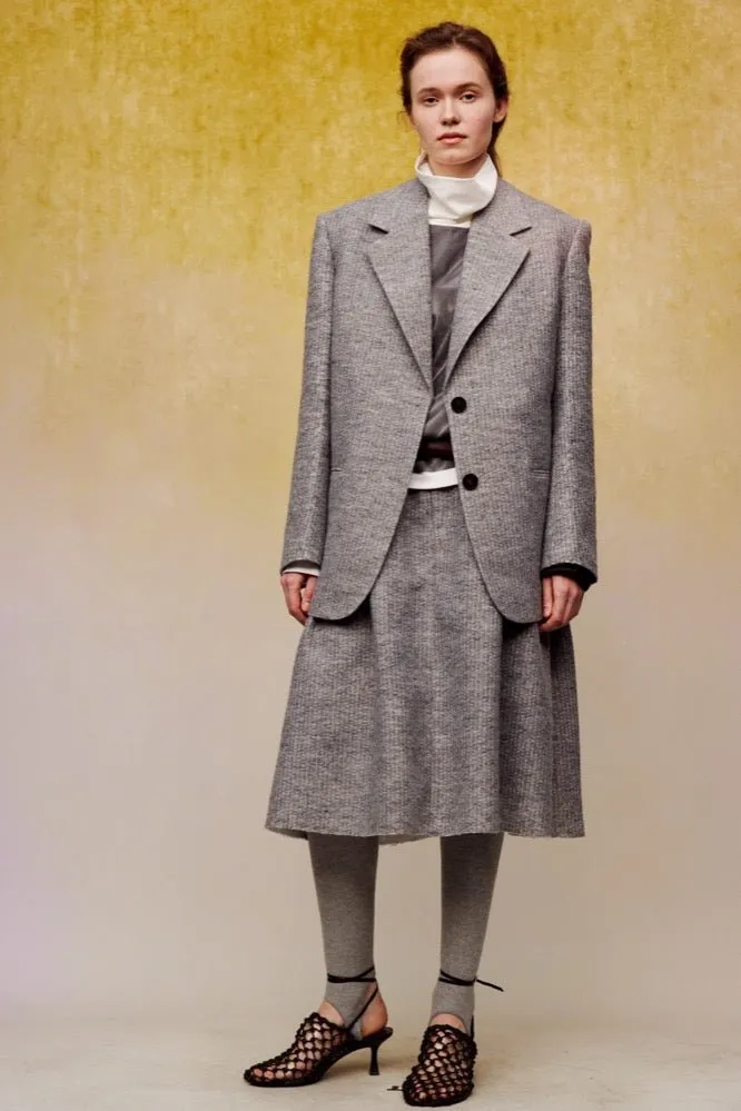 Deer Velvet Retro Collar Blazer