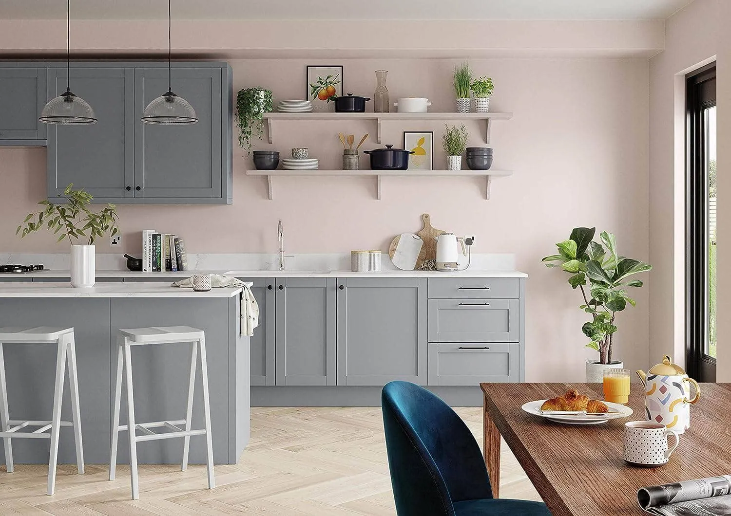 Dulux Silk Emulsion 2.5L - Blush Pink
