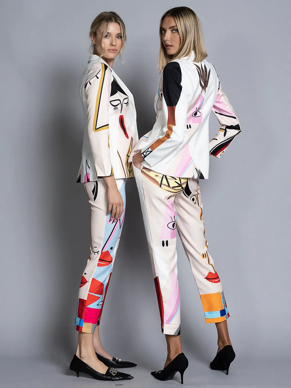 F3TISH Blazer   Pants Matching Set
