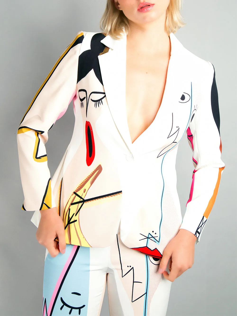 F3TISH Blazer   Pants Matching Set