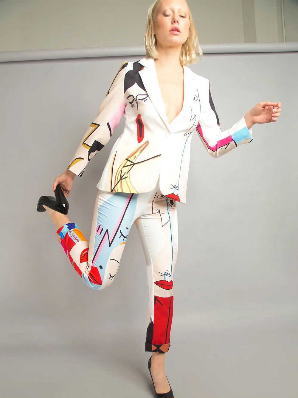 F3TISH Blazer   Pants Matching Set