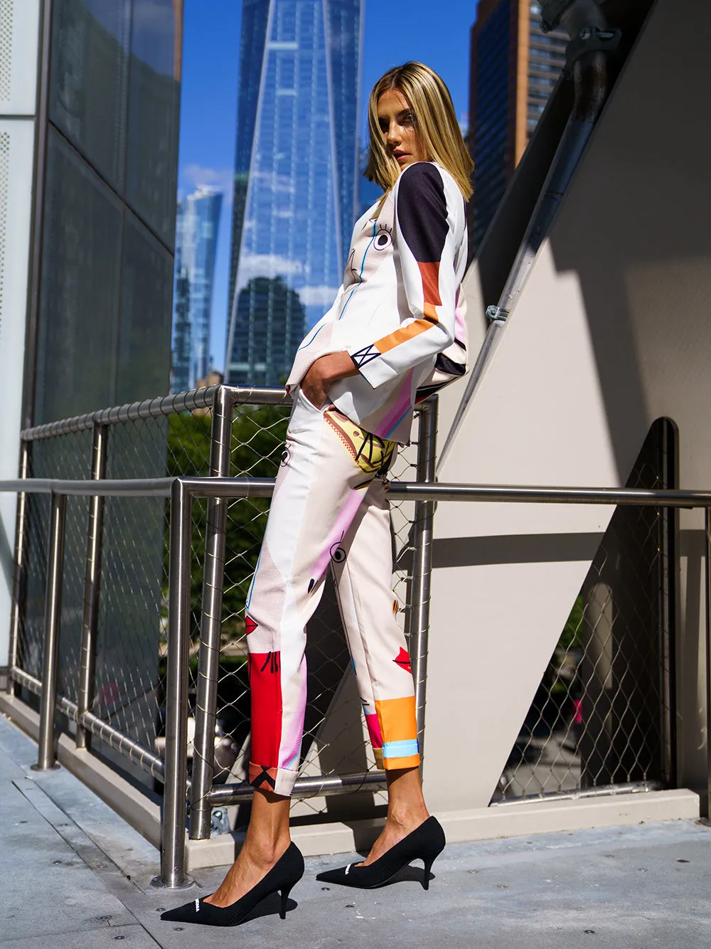 F3TISH Blazer   Pants Matching Set