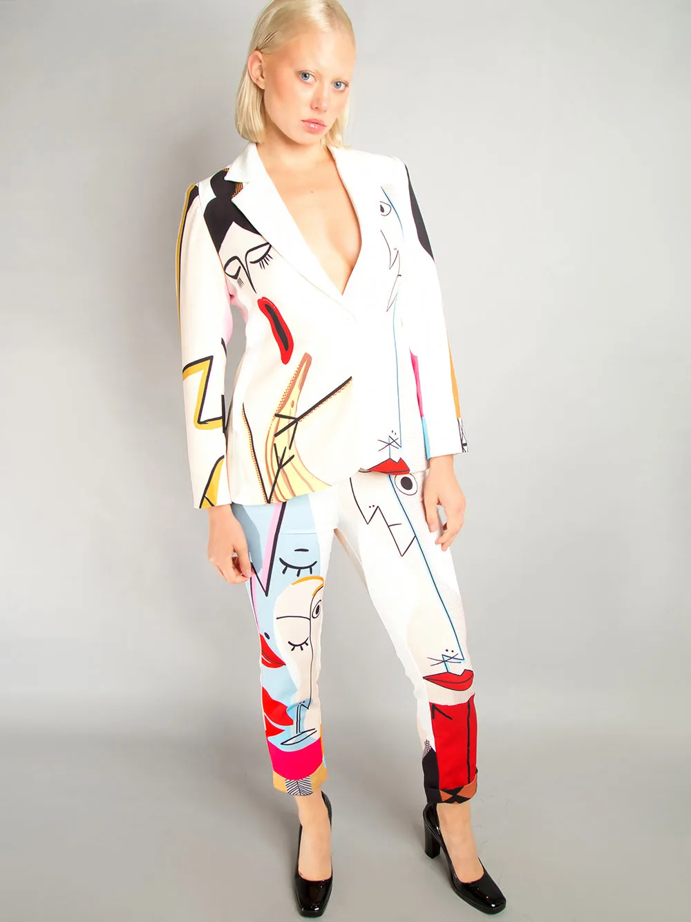 F3TISH Blazer   Pants Matching Set
