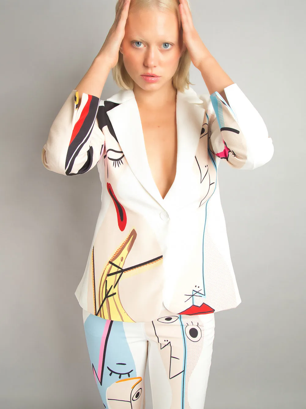 F3TISH Blazer   Pants Matching Set
