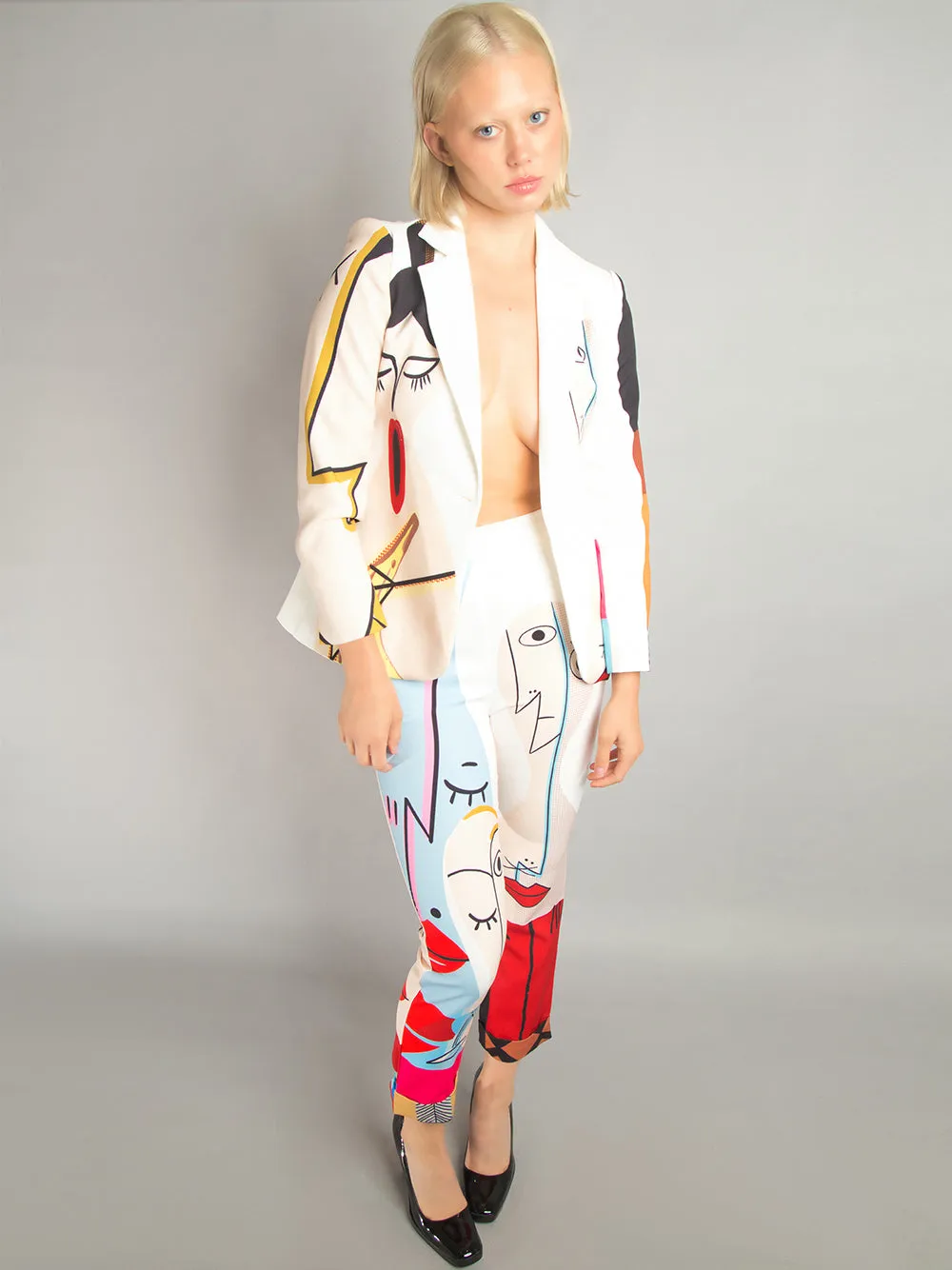 F3TISH Blazer   Pants Matching Set