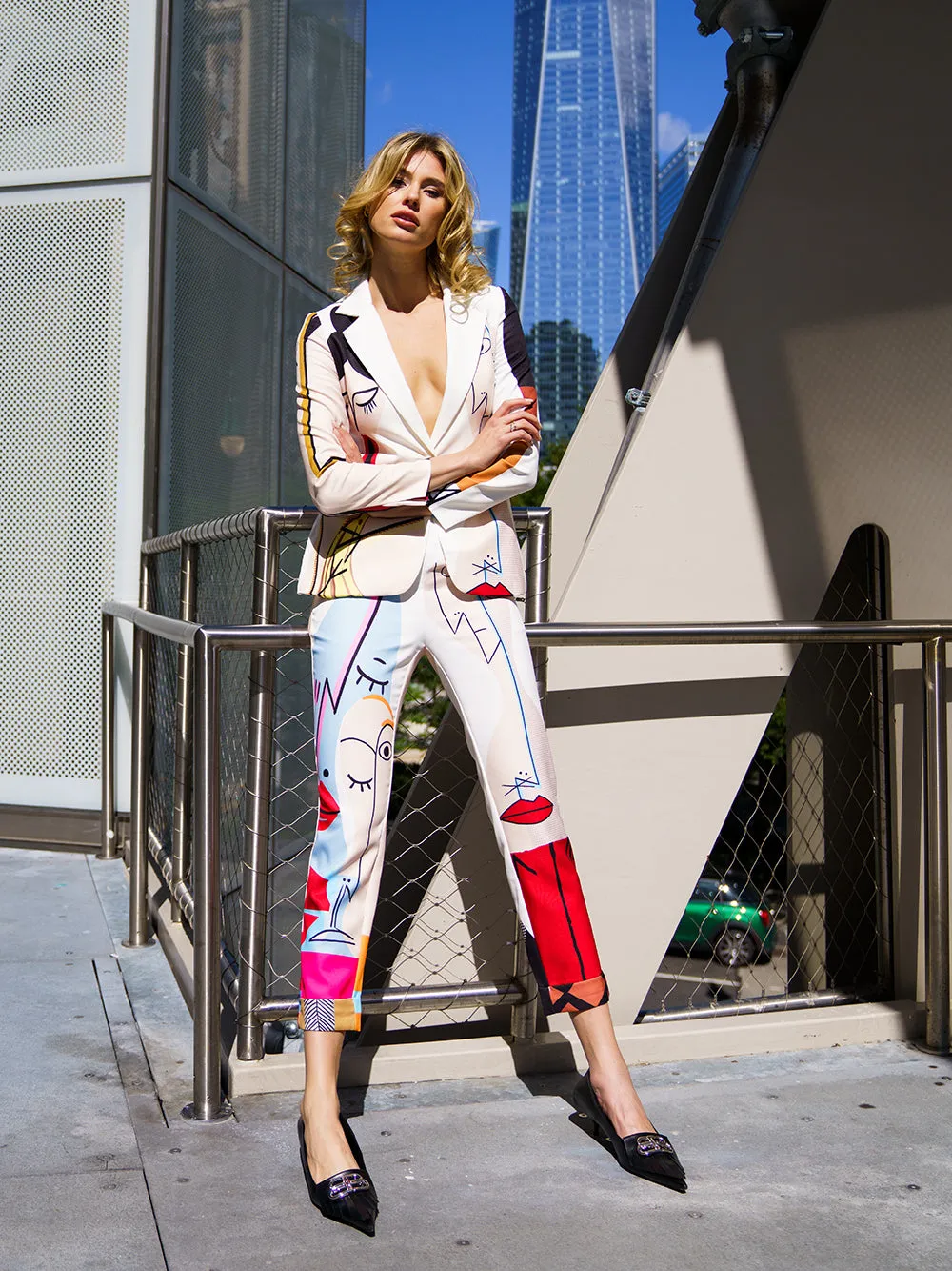 F3TISH Blazer   Pants Matching Set