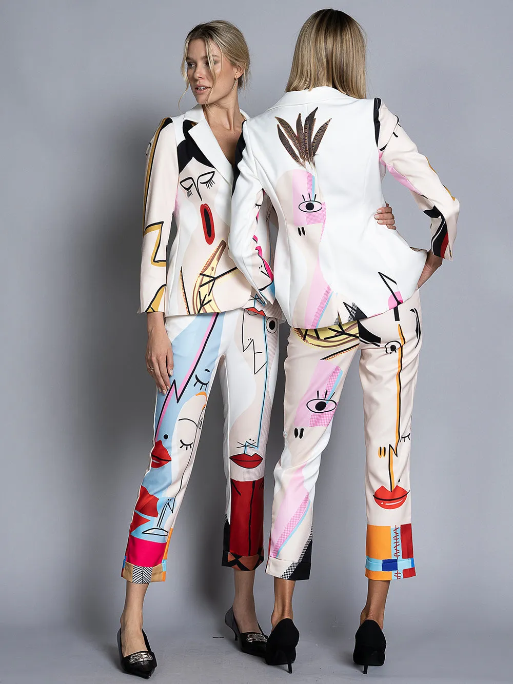 F3TISH Blazer   Pants Matching Set