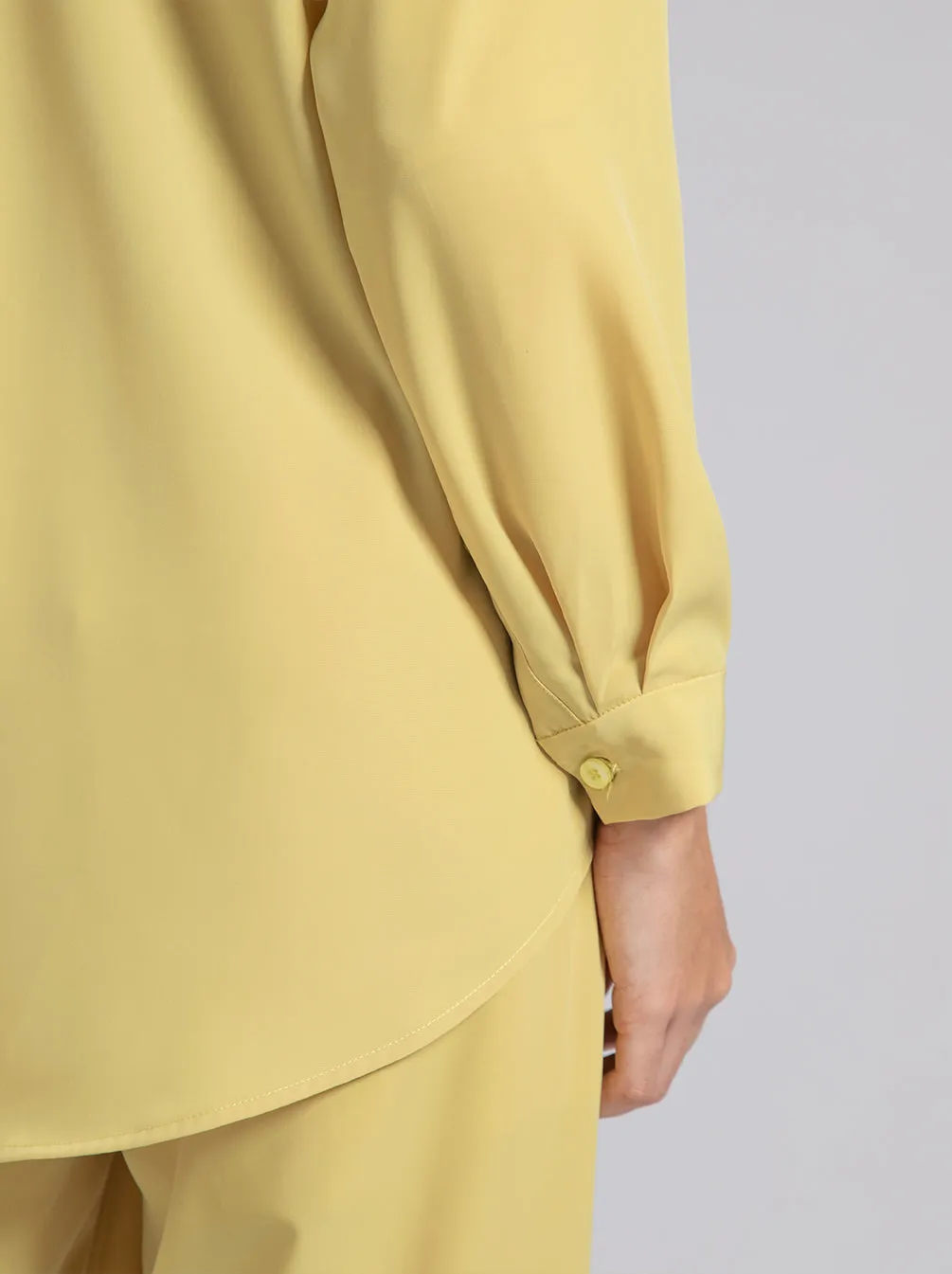 LEONA TOP PLAIN LIME