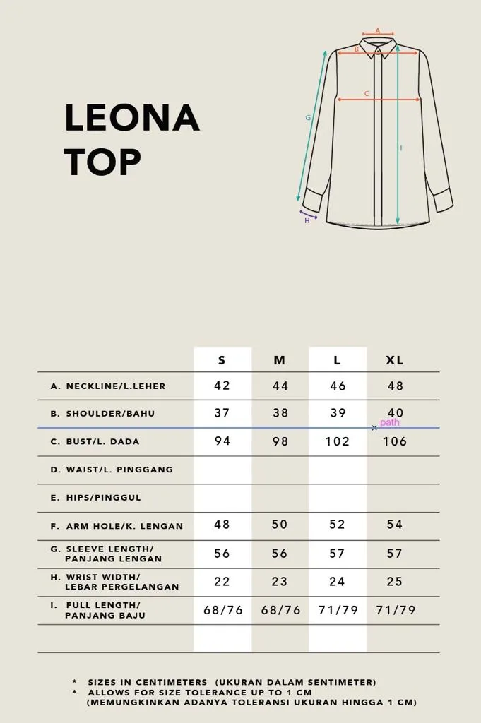 LEONA TOP PLAIN LIME