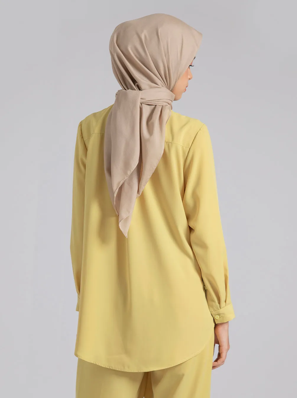 LEONA TOP PLAIN LIME