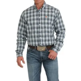 Men's Cinch Plaid Button-Down Western Shirt MTW1105893