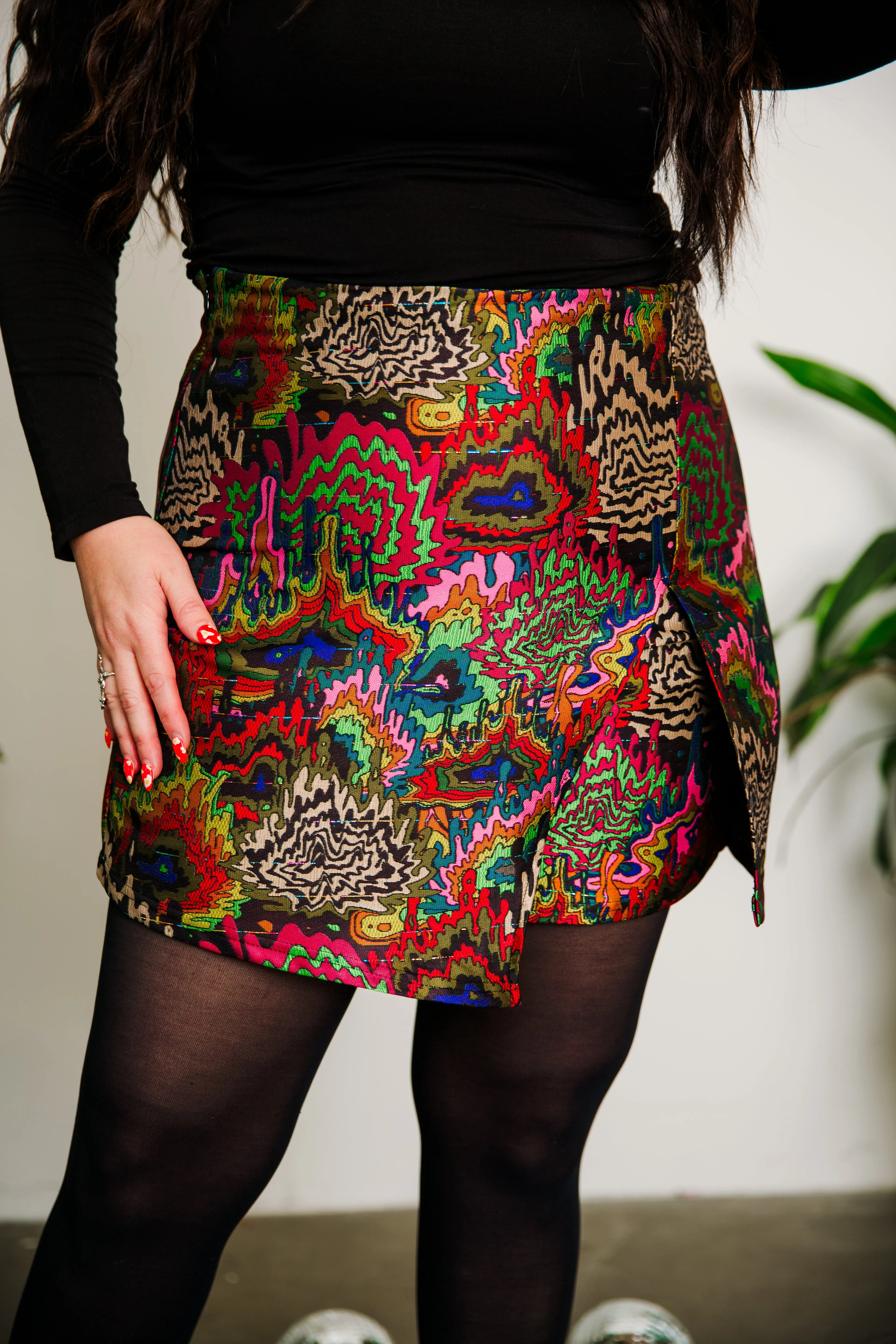 Skort in “Punk Picasso” *Limited Edition*
