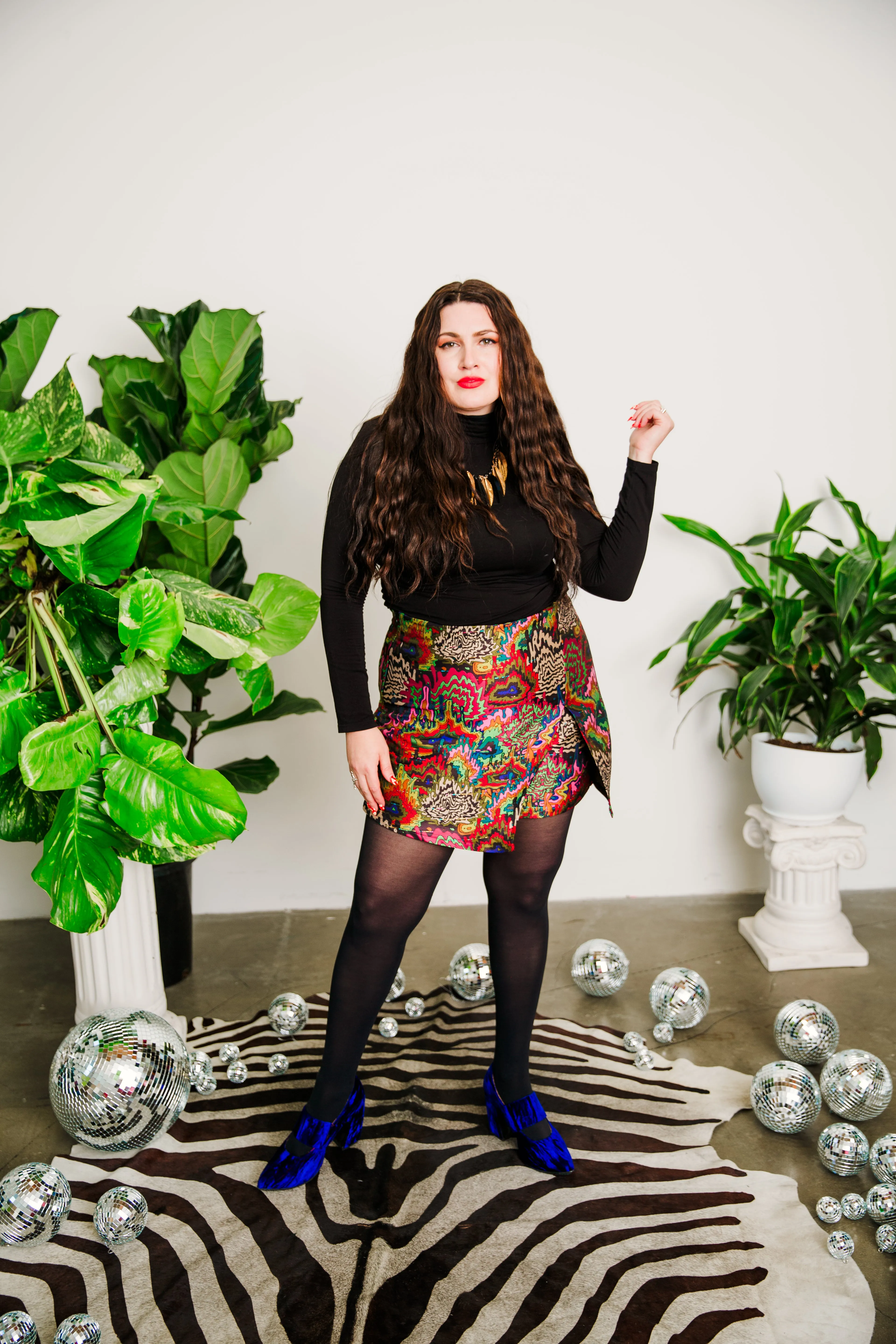 Skort in “Punk Picasso” *Limited Edition*