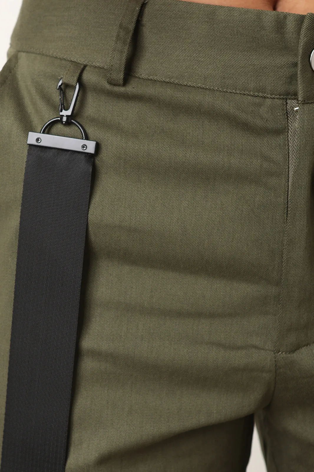 Suspender Accent Utility Pants