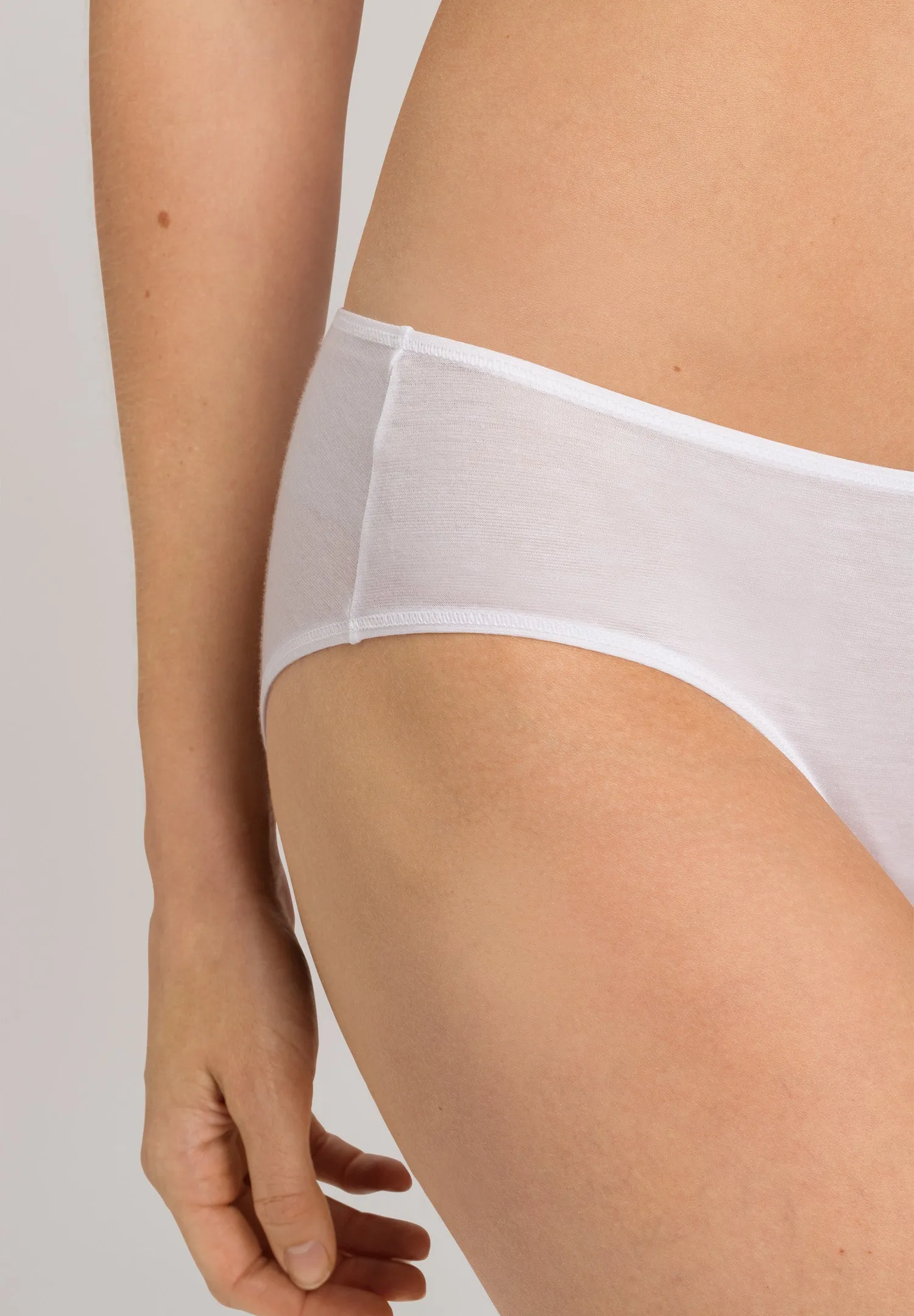 Ultralight Cotton Hi-Cut Brief | White 71819-101