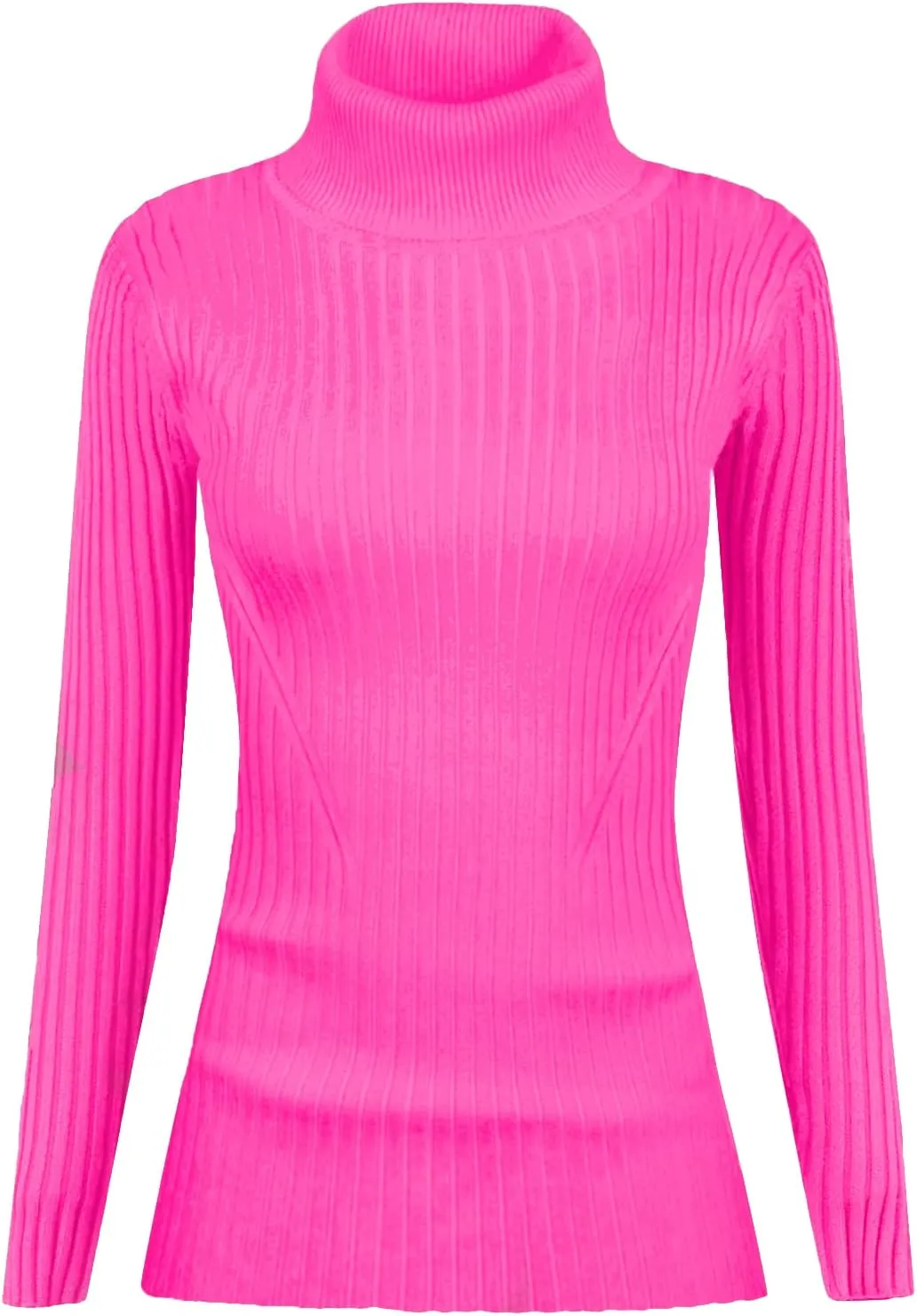 v28 Turtleneck Ribbed Sweaters for Women Cute Sexy Knitted Warm Fitted Sweater