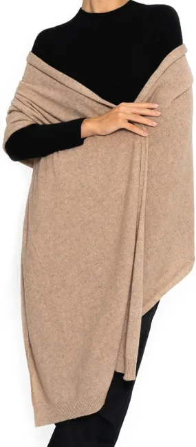 Women's Cashmere Wool Oversized Shawl Wrap, Solid Color Pashmina Ultra Soft Stole Scarf for Women with Gift Box