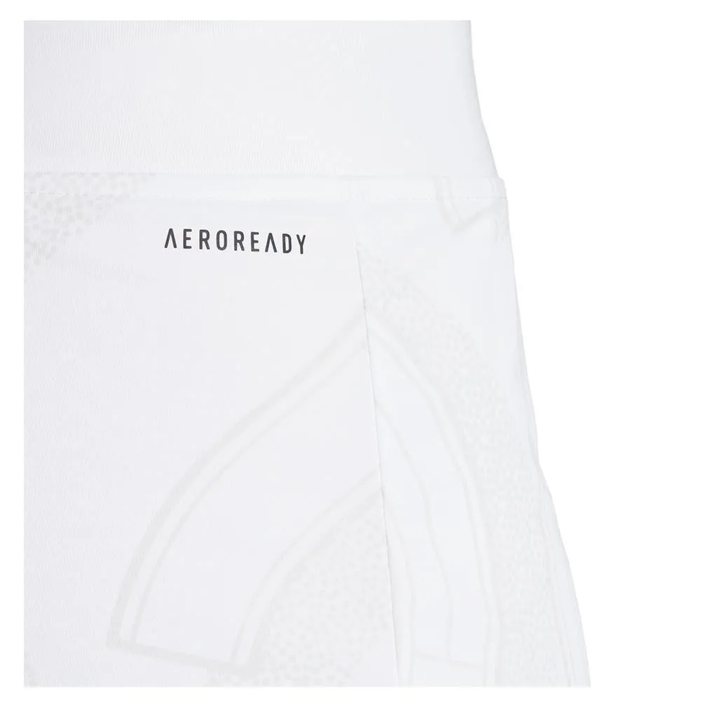 Women's Club Graphic Tennis Skort White and Grey One
